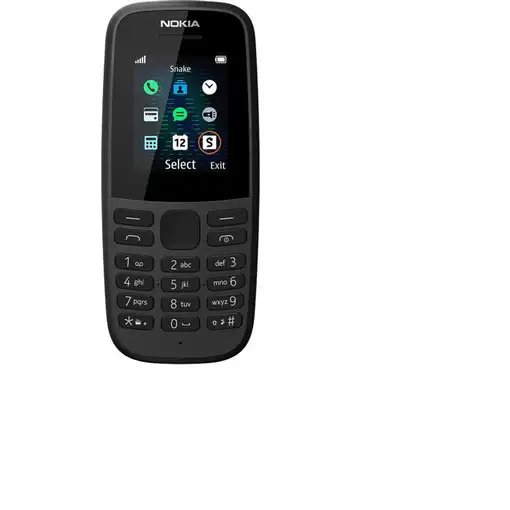 Nokia 105 (2019) 4,5 cm (1.77") 73,2 g Negro Característica del teléfono
