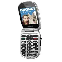 Brondi BROAMICOCOMFORTBKR 7,11 cm (2.8") Negro Característica del teléfono