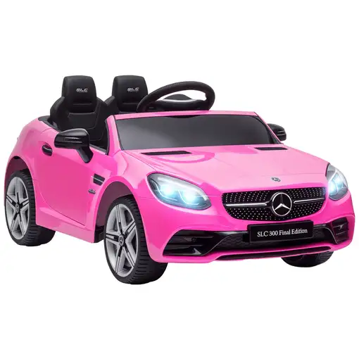 Coche Eléctrico Mercedes SLC 300 12V para Niños Mando a Distancia Rosa AIYAPLAY Coche Eléctrico Mercedes SLC 300 12V para Niños Mando a Distancia Rosa AIYAPLAY