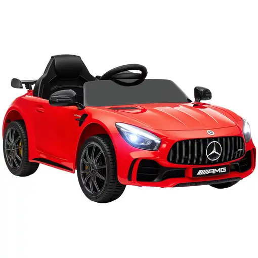 Coche Eléctrico para Niños de +3 Años Mercedes-Benz AMG GTR Rojo AIYAPLAY Coche Eléctrico para Niños de +3 Años Mercedes-Benz AMG GTR Rojo AIYAPLAY