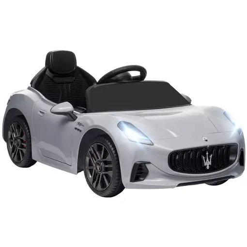 Coche Eléctrico para Niños Maserati Gran Turismo Folgore Gris AIYAPLAY Coche Eléctrico para Niños Maserati Gran Turismo Folgore Gris AIYAPLAY