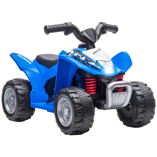 Quad Eléctrico 6V para Niños 18-36 Meses Faros 65,5x38,5x43,5 cm Azul AIYAPLAY Quad Eléctrico 6V para Niños 18-36 Meses Faros 65,5x38,5x43,5 cm Azul AIYAPLAY