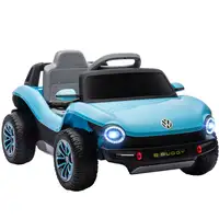Coche Eléctrico para Niños de +3 Años Volkswagen E-Buggy Azul AIYAPLAY