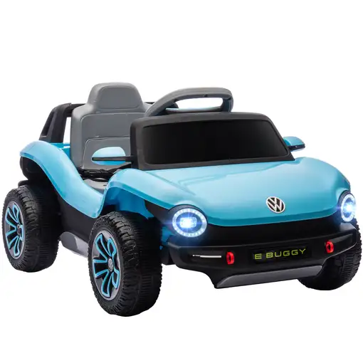 Coche Eléctrico para Niños de +3 Años Volkswagen E-Buggy Azul AIYAPLAY Coche Eléctrico para Niños de +3 Años Volkswagen E-Buggy Azul AIYAPLAY