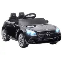 Coche Eléctrico para Niños de +3 Años Mercedes SLC 300 Negro AIYAPLAY