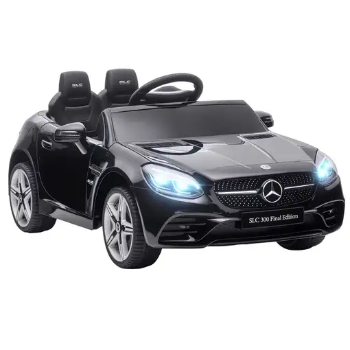 Coche Eléctrico para Niños de +3 Años Mercedes SLC 300 Negro AIYAPLAY Coche Eléctrico para Niños de +3 Años Mercedes SLC 300 Negro AIYAPLAY