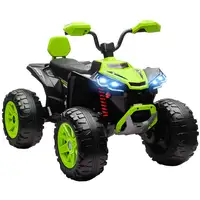 Quad Eléctrico para Niños de 3-8 Años 24V con 2 Motores Verde AIYAPLAY Quad Eléctrico para Niños de 3-8 Años 24V con 2 Motores Verde AIYAPLAY