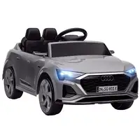 Coche Eléctrico para Niños de +3 Años Audi Q8 etron sportback Gris AIYAPLAY