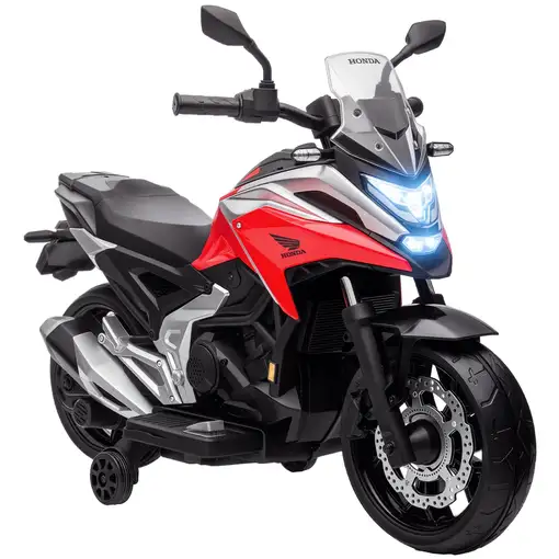 Moto Eléctrica para Niños de +3 Años con Licencia Honda Rojo AIYAPLAY