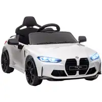 Coche Eléctrico para Niños BMW M4 con Mando a Distancia Blanco AIYAPLAY Coche Eléctrico para Niños BMW M4 con Mando a Distancia Blanco AIYAPLAY