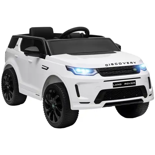 Coche Eléctrico con Licencia Land Rover Discovery Sport Blanco AIYAPLAY Coche Eléctrico con Licencia Land Rover Discovery Sport Blanco AIYAPLAY