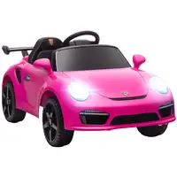 Coche Eléctrico para Niños con Licencia RUF CTR 3 Clubsport Rosa AIYAPLAY