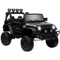Coche Eléctrico para Niños de +3 Años con Batería 12V Negro AIYAPLAY