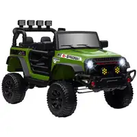 Coche Eléctrico para Niños de +3 Años con Batería 12V Verde AIYAPLAY