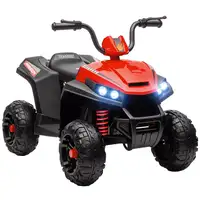 Quad Eléctrico para Niños de +3 Años con Batería 12V Rojo AIYAPLAY