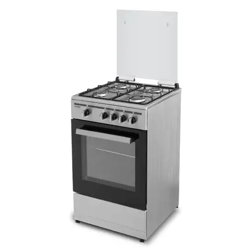 Cocina De Gas 4 Zonas Coccion Inox, SCI41GB SAUBER