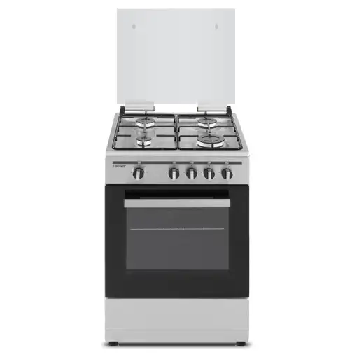 Cocina De Gas 4 Zonas Coccion Inox, SCI41GB SAUBER