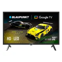 TV Led 32" HD-Ready, Smart, Google TV, Wifi, Asistente voz, 32WGC5500S BLAUPUNKT TV Led 32" HD-Ready, Smart, Google TV, Wifi, Asistente voz, 32WGC5500S BLAUPUNKT