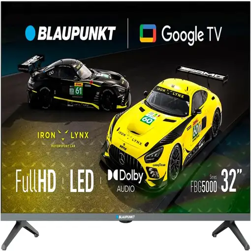 TV Led 32" Full HD, Smart, Google TV, Wifi, Asistente voz, 32FBG5000S BLAUPUNKT TV Led 32" Full HD, Smart, Google TV, Wifi, Asistente voz, 32FBG5000S BLAUPUNKT