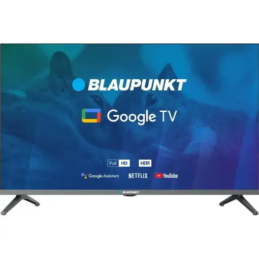 TV Led 32" Full HD, Smart, Google TV, Wifi, Asistente voz, 32FBG5000S BLAUPUNKT