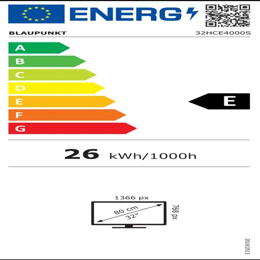TV Led 32" HD, 32HCE4000S BLAUPUNKT