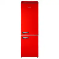 Frigorífico combi SAUBER SERIE 5-RETRO ROJO e alto 192 cm ancho 60 cm