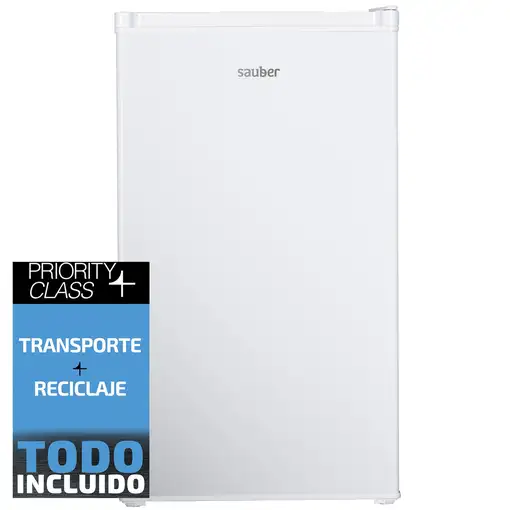 Frigorifico una puerta SAUBER serie 1-85 e alto 85 cm ancho 47.5 cm blanco