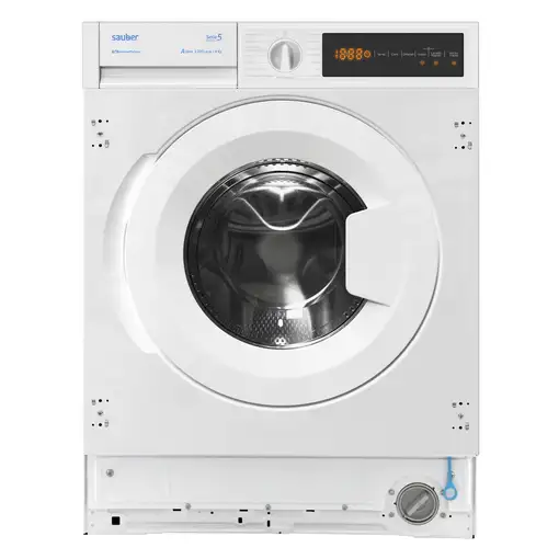 Lavadora integrable SAUBER serie 5-bi81123 v 8 kg a 1200 rpm
