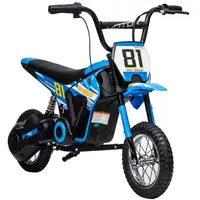 Moto Eléctrica para Niños 24V Motor 250W Velocidad de 6-16km/h Azul AIYAPLAY Moto Eléctrica para Niños 24V Motor 250W Velocidad de 6-16km/h Azul AIYAPLAY