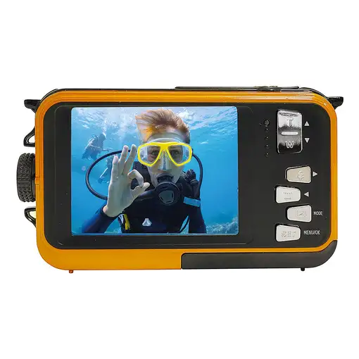 Easypix W3027 Wave Cámara compacta 5 MP 1280 x 720 Pixeles Naranja