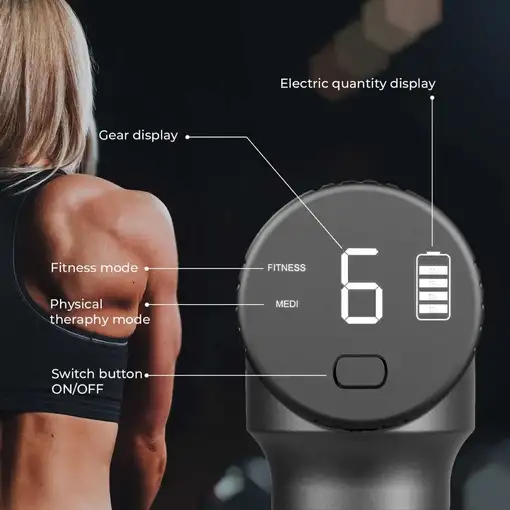 Pistola de Masaje Gun Fit MGF100 PRIXTON