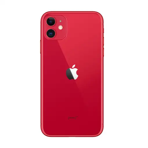 Apple iPhone 11 15,5 cm (6.1\) SIM doble iOS 14 4G 128 GB Rojo
