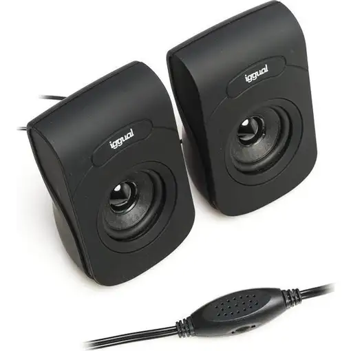 iggual Altavoces 2.0 6W mini-jack + USB