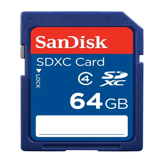SanDisk 64GB SDXC Clase 4