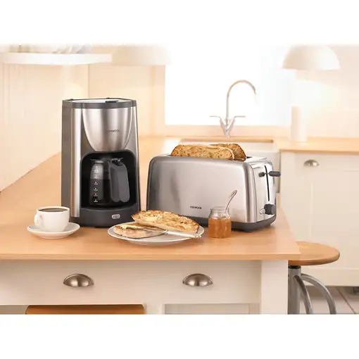 Kenwood TTM470 tostadora 4 rebanada(s) 1500 W Acero inoxidable