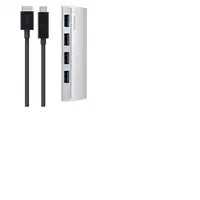 Belkin F4U088VF hub de interfaz USB 3.2 Gen 1 (3.1 Gen 1) Micro-B 5000 Mbit/s Plat