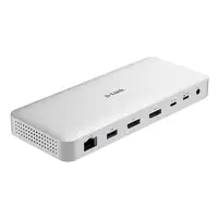 D-Link DUF-901/E base para portátil y replicador de puertos Alámbrico USB4 Gris