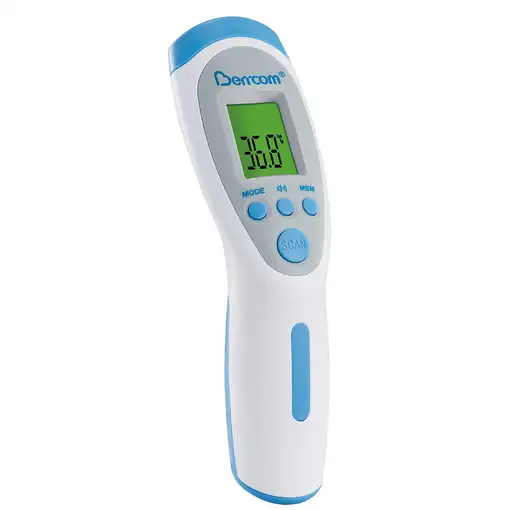 Berrcom JXB-182 termómetro digital Termómetro con sensor remoto Blanco Frente Boto