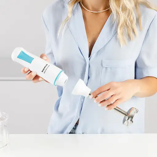 Taurus 916444000 licuadora Batidora de inmersión 1000 W Blanco, Azul