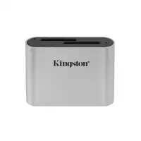 Kingston Technology Lector de tarjetas SDHC/SDXC UHS-II de doble ranura para flujo