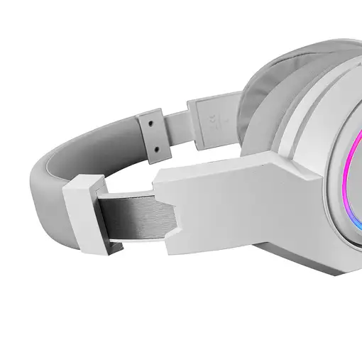 Mars Gaming MHW-100 Blanco, Auriculares Inalámbricos ARGB Flow, Micrófono ENC Extr
