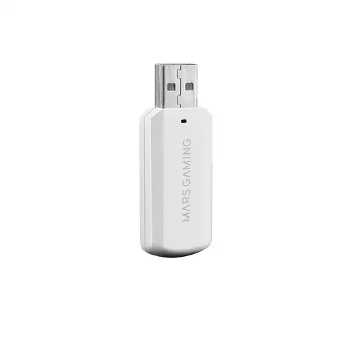 Mars Gaming MHW-100 Blanco, Auriculares Inalámbricos ARGB Flow, Micrófono ENC Extr