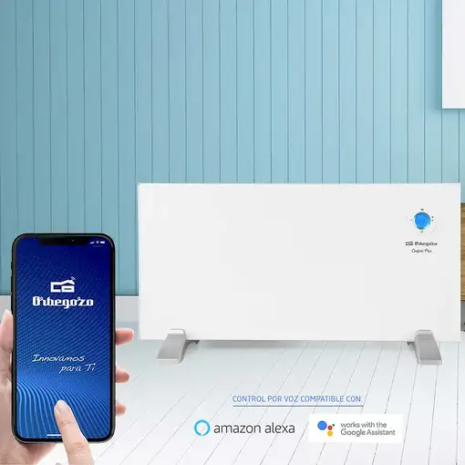 Orbegozo REW 1500 calefactor eléctrico Interior Blanco 1500 W Radiador sin aceite