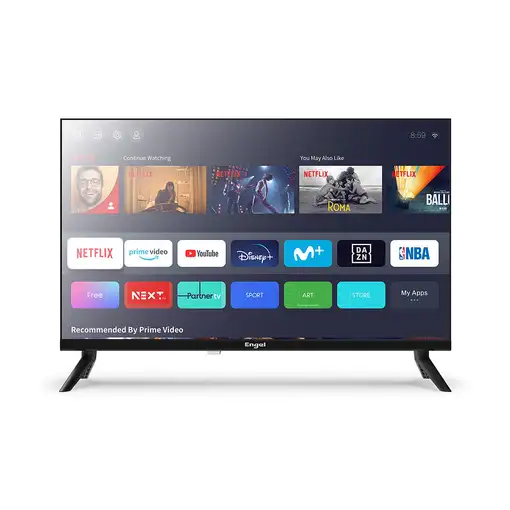 Televisor LED 24'' HD Negro Smart LE2486SM ENGEL