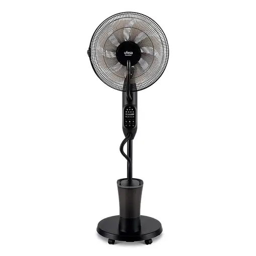 Ventiladores pie/suelo Negro UFESA