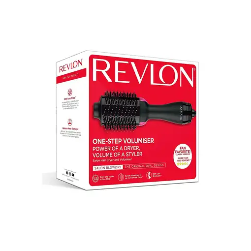 Revlon RVDR5222E Utensilio de peinado Negro, Rosa