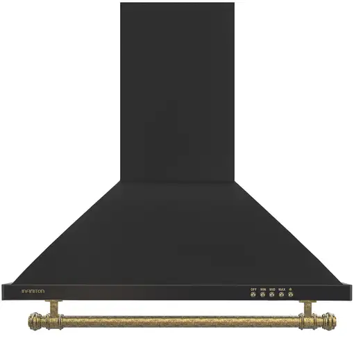 Infiniton CMPP-RU61 De pared Negro, Oro 500 m³/h Infiniton CMPP-RU61 De pared Negro, Oro 500 m³/h