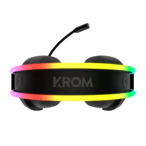 Krom Klaim Auriculares Alámbrico Diadema Juego USB tipo A Negro