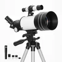 Telescopio Refractor Astronómico para Adultos Principiantes con Trípode Outsunny Telescopio Refractor Astronómico para Adultos Principiantes con Trípode Outsunny