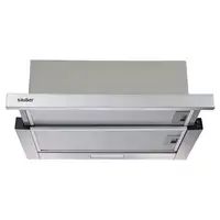 Campana telescopica SAUBER SCTC60I ancho 60 cm inox